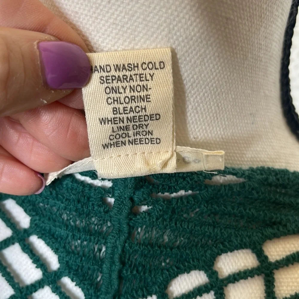 Green Ombre Crochet Open-Front Cardigan